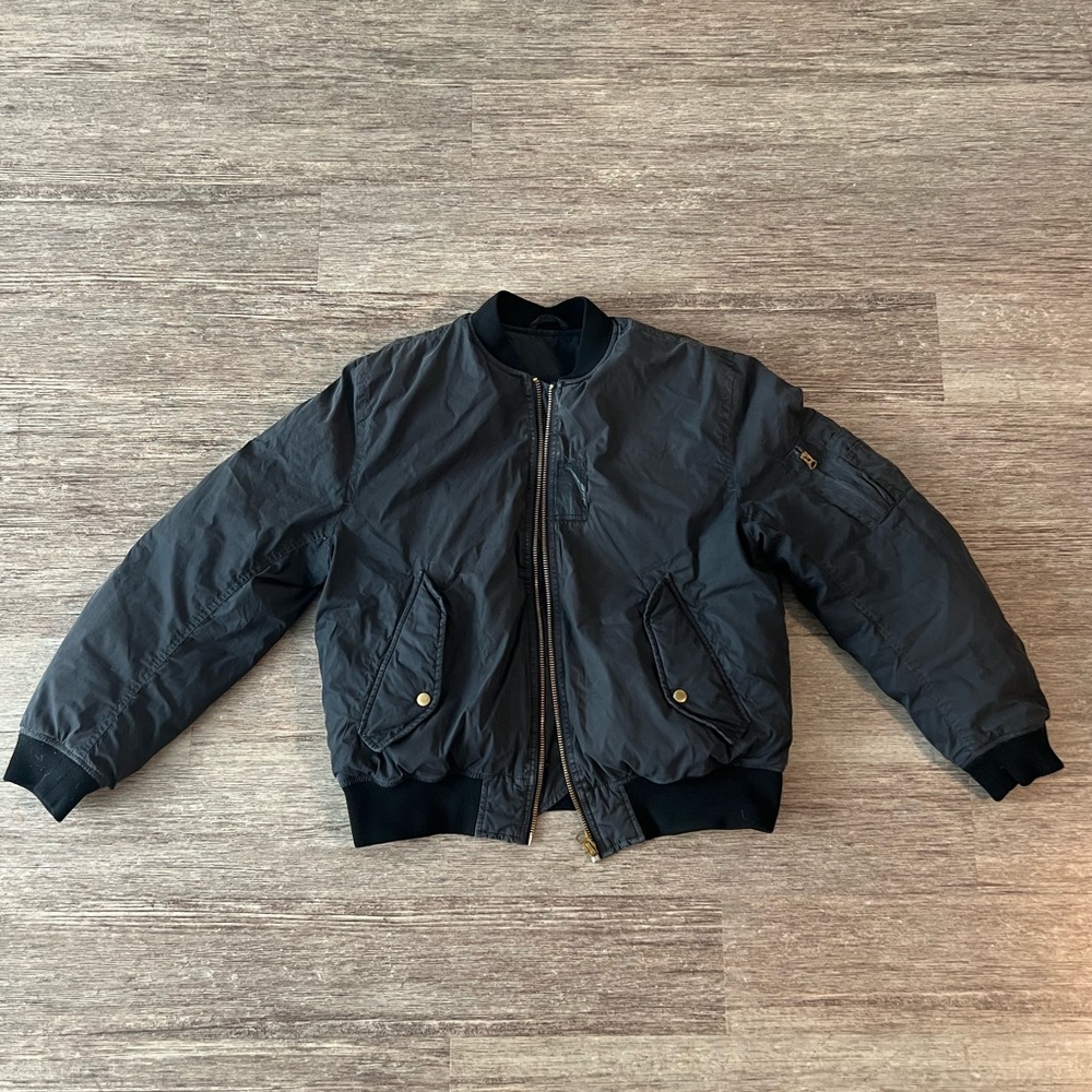 Vintage Acne Studios Men’s Distress Bomber Jacket